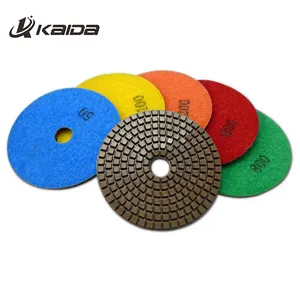 Berbagai Lengkap 3-7 Inci 5 Sanding Pad Backing Pad untuk Polishing Buffing Pad untuk Batu Polishing