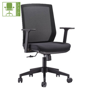 Cheap half the Back Mesh chair chair Office rotating job for Office or desk computer - Product Image 2