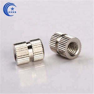 Aço inoxidável serrilhada inserir porca De Alumínio com rosca de inserção/serrilhada porca de Plástico M2 M4 M6 M8 - Product Image 5