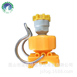 Ống kẹp Quạt phẳng vòi phun, Quạt nhựa mô hình vòi phun, Xoay vòi phun phù hợp - Product Image 2