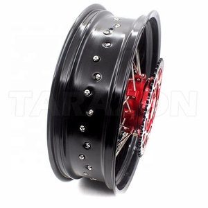 Jeu de jantes et moyeux de <span class=keywords><strong>moto</strong></span> givrés CNC pour Kawasaki Honda Suzuki <span class=keywords><strong>Yamaha</strong></span> KTM HUSQVARNA GasGas Beta Sherco - Product Image 3