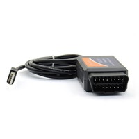 Lecteur de code OBD2 EOBD CAN BUS ELM327 USB V1.5 le plus récent de 2021, interface de diagnostic, scanner ELM 327 Obd, logiciel ELM327 V2.1, ELM327 USB