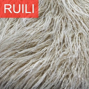 Cubierta de tela para silla de vestir, pelo largo rizado Mongol de cordero, 100% A - Product Image 2