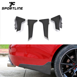 Anteriore e Posteriore In Fibra di Carbonio Mud flaps Splash Guard per Infiniti Q50 14-16 - Product Image 1