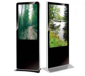 43 inch cảm ứng kỹ thuật số biển kiosk tầng đứng sảnh khách sạn cuộc điều tra kiosk Quảng Cáo Hiển Thị