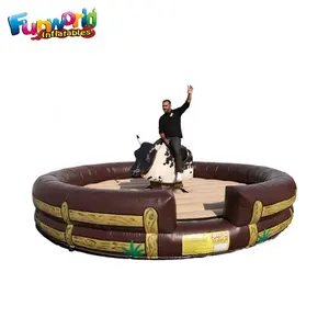 Hot sale inflatable mechanical bull rodeo penis mechanical bull for sport event