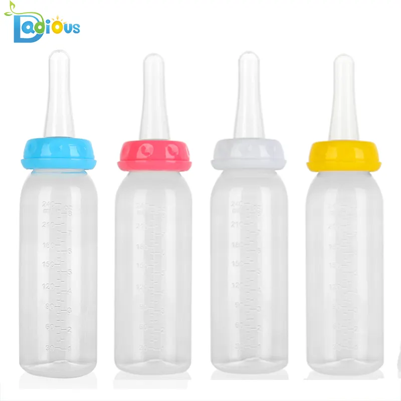 Botella de alimentación para adultos, 9 colores, sin BPA, ABDL