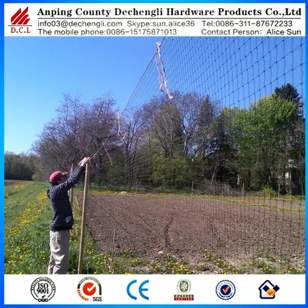 easy to install pp netting fence/DIY deer fence/deer netting