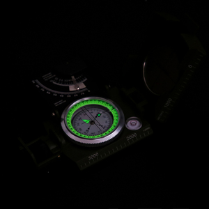 La bàn nhìn thấy thấu kính với Máy đo độ nghiên cứu để đi bộ đường dài, cắm trại, cắm trại, săn bắn, hoạt động địa chất - Product Image 5