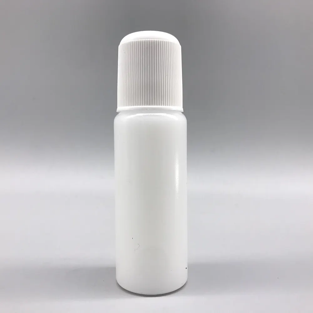 Botol Plastik LDPE HDPE Kosong Profesional 30Ml 50Ml Tongkat Lem Balsam Aplikator Spons dengan Tutup