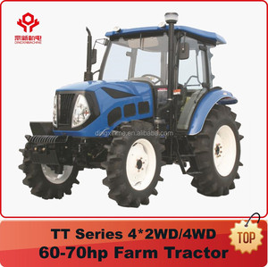80hp 4WD rueda tractor agrícola con el mejor servicio a la venta - Product Image 2