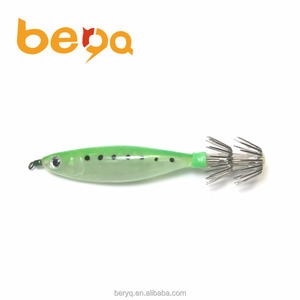 Esca da <span class=keywords><strong>Pesca</strong></span> Luminosa in Plastica Dura per Calamari, Polpi e <span class=keywords><strong>Seppie</strong></span>, Stile Giapponese - Product Image 1