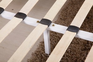 Populaire chinese platform slapen dag lederen dubbele houten bedden - Product Image 5