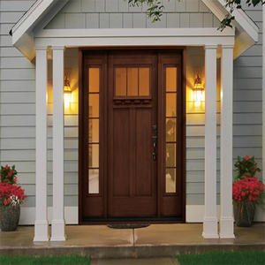 Puertas de Entrada de Madera para Cafetería, Nueva Puerta Principal - Product Image 2
