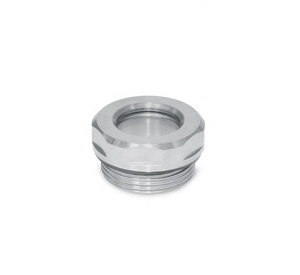 X & B NPT Stainless Steel Threaded High Pressure Oil <span class=keywords><strong>Level</strong></span> <span class=keywords><strong>Sight</strong></span> <span class=keywords><strong>Glass</strong></span> - Product Image 1