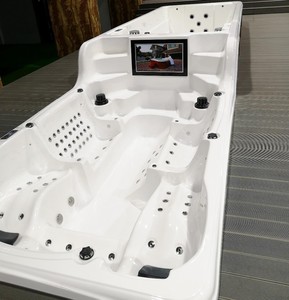 Kolam Renang SPA Persegi Panjang, Bak Berenang Spa Luar Ruangan Mewah - Product Image 5