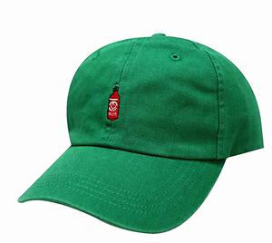Casquette de baseball pour hommes ajustable avec logo brodé personnalisé papa <span class=keywords><strong>vert</strong></span> non structuré prix bon marché - Product Image 1