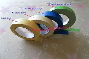 all kinds of masking tapes for paint use