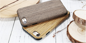 Nueva llegada alta resistencia madera caja del celular moda ligero sauve para iphone7 ipone7 plus - Product Image 2