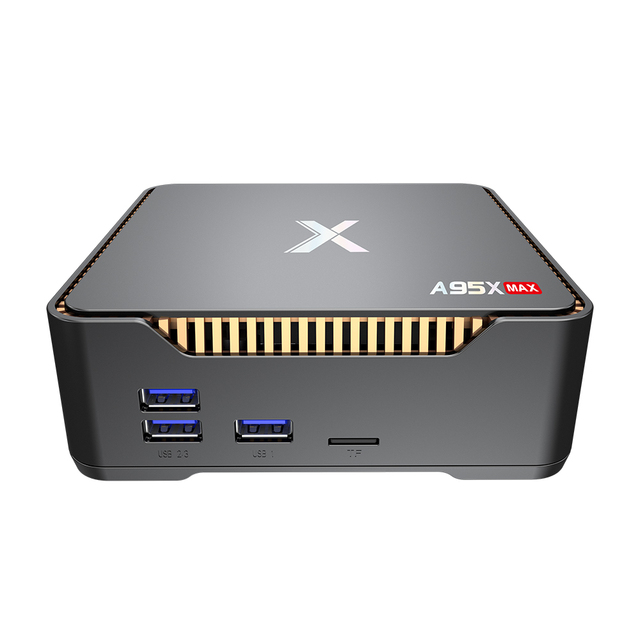Video Recording Android 8.1 TV Box 4GB RAM 64GB Amlogic S905X2 Quad Core Dual Wifi BT4.2 1000M H.265 4K 60fps A95X MAX X2