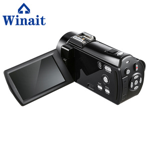 Risoluzione 24MP HDV-V7Plus 1080 <span class=keywords><strong>P</strong></span> full hd videocamera professionale microfono Esterno videocamera digitale - Product Image 1