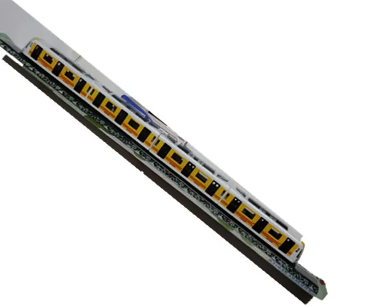 Ho 1 50 ölçekli tren oyuncak model tren demiryolu modeli diecast reçine plastik