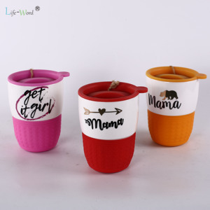 Taza de café Taza Las mejores madres con silicona Blanca Dibujos animados Tazas personalizadas Vaso Porcelana Sin mango Cerámica Regalo <span class=keywords><strong>del</strong></span> día Creativo - Product Image 3