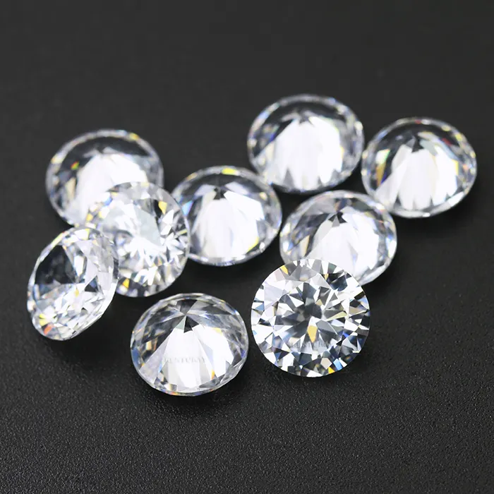 Man Gemaakt Diamond Clear Cz Zirconia Stenen Signity 2Mm Cz Losse Diamant