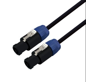 Chất Lượng Cao 14 Đo Xlr Loa Cáp Điện Stereo Cắm Dây Nl4fc Nói DAP Âm Thanh Mikrofon Kabel Schwarz - Product Image 2