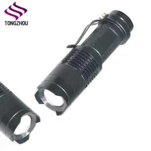 Mini Led Đèn Pin <span class=keywords><strong>Torch</strong></span> Điều Chỉnh <span class=keywords><strong>Focus</strong></span> <span class=keywords><strong>Zoom</strong></span> Light Đèn - Product Image 1