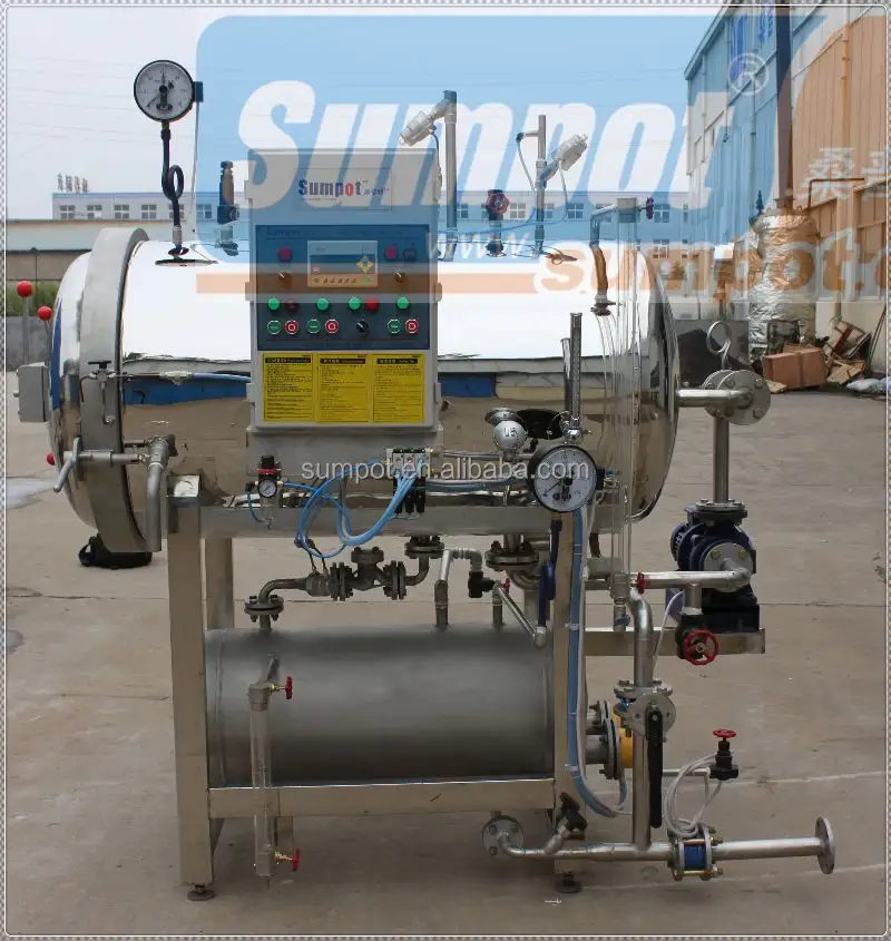 industrial mini small food autoclave sterilizer