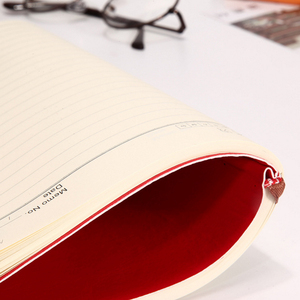 Carnet de notes A5 personnalisé <span class=keywords><strong>en</strong></span> cuir PU fin, couverture souple, journal imprimé sur mesure, Notizbuch, Libreta Personalizada - Product Image 3