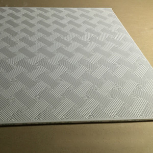Pannelli per Controsoffitto <span class=keywords><strong>in</strong></span> Gesso / <span class=keywords><strong>Cartongesso</strong></span> PVC / Piastrelle <span class=keywords><strong>in</strong></span> Gesso Rivestite <span class=keywords><strong>in</strong></span> Vinile per Controsoffitti con Griglie a T - Product Image 5