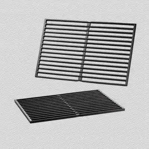 Universal Gas Grill Grate Cast Iron Cooking Grid