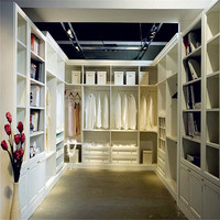 Armoire de chambre à coucher moderne et économique, double dressing, vente directe d'usine en Chine