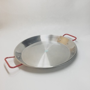 Poêle à <span class=keywords><strong>paella</strong></span> en acier inoxydable Offre Spéciale de 15 pouces La Valenciana Vaello Spaghetti Pasta <span class=keywords><strong>Paella</strong></span> d'Espagne pour restaurant - Product Image 4