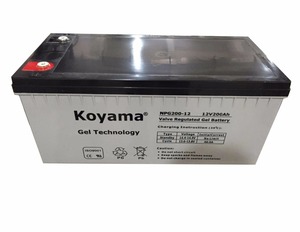 Nouvelle arrivée 200Ah 12V <span class=keywords><strong>Batterie</strong></span> de stockage de gel solaire pour les appareils ménagers - Product Image 2