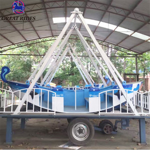 En plein air enfants jouer jeu heureux balançoire bateau mini bateau pirate manèges à vendre - Product Image 5