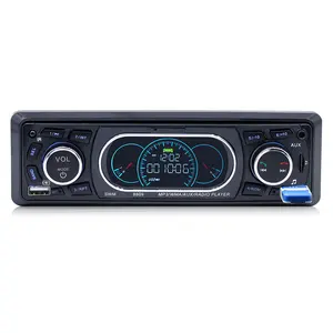 Lettore Radio MP3 con ricevitore di ingresso USB Aux FM vivavoce BT Stereo universale singolo din