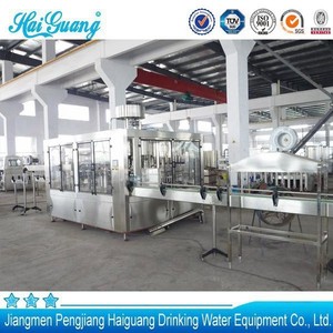 Fábrica de calidad superior monobloque pequeña escala de agua pura embotellado y sellado de la máquina - Product Image 1