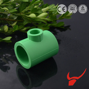 Ppr pipe <span class=keywords><strong>fiting</strong></span> reducering tee manufacturing company in China - Product Image 1