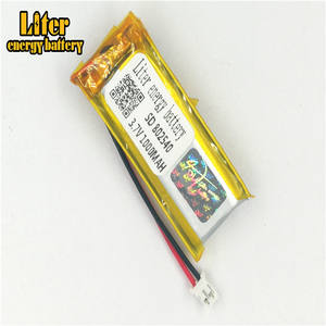 Plugue <span class=keywords><strong>2</strong></span>.0-<span class=keywords><strong>2</strong></span> P <span class=keywords><strong>3</strong></span>.7 V 802540 mah 1000 bateria de polímero de li-ion de Alta qualidade para a máquina de pequeno - Product Image 3