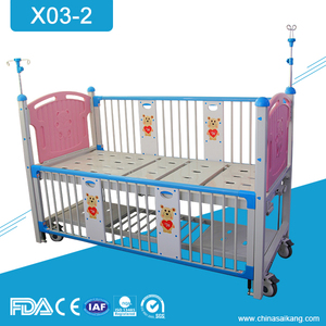 X03-2 Lits pédiatriques manuels <span class=keywords><strong>d</strong></span>'<span class=keywords><strong>hôpital</strong></span> de bande <span class=keywords><strong>dessin</strong></span>ée à vendre - Product Image 1