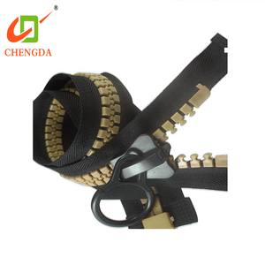 Xfchengda — 20 #, dents géantes en plastique avec <span class=keywords><strong>fermeture</strong></span> éclair, vente en gros - Product Image 2