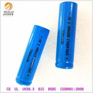 Cabeza convexa 14500J reachargeable batería li-ion 600 mAh 3.2 V para los juguetes de gama alta de herramientas digitales - Product Image 3