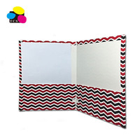 Carpeta de Archivo de Papel de Alta Calidad TCS con 2 Bolsillos, Tamaño A4/Carta, Certificación ISO, Ecológica, para Oficina/Escuela