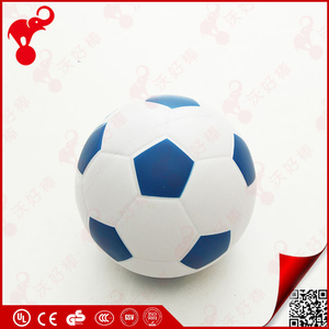 Niños novedad artículos deportivos logotipo personalizado impreso pu espuma suave balón de fútbol 6 ''juguete de fútbol - Product Image 1