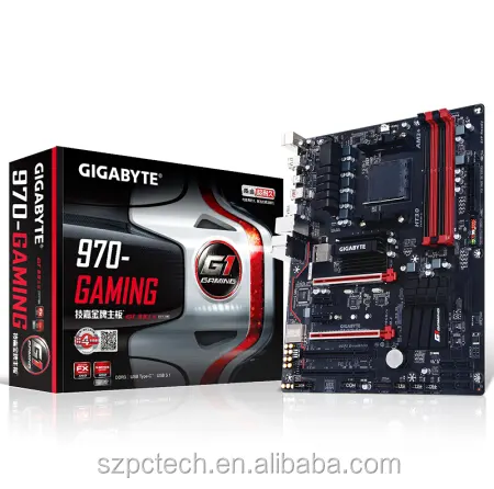 Gigabyte GA-970 oyun anakart AMD 970/soket AM3 + ATX tipi