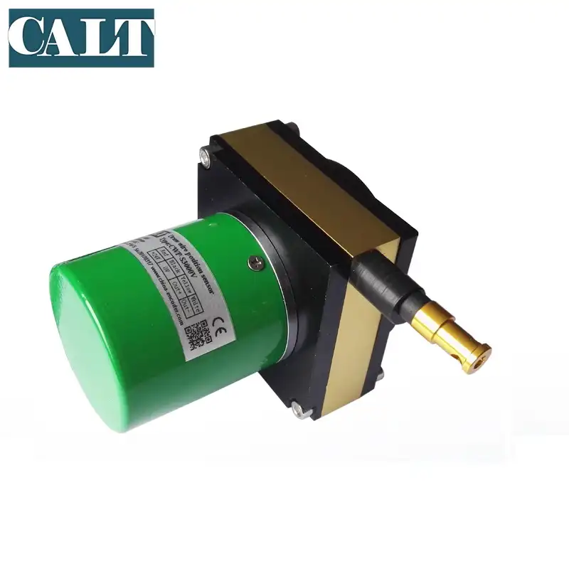 CALTドローワイヤーデジタル変位センサーアナログポテンショメーター3000mmセンサー長さ位置測定