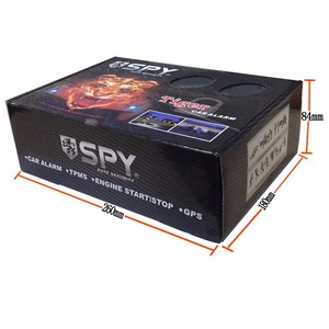 2020 SPY Günstiges Einweg-Autoalarmsystem mit Vielen Neuen Design-Transmitteroptionen, Deckenleuchtenverzögerung, Automatischer Aktivierungsauswahl, Valet-Modus - Product Image 6